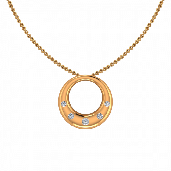 Awesome Gold Diamond Pendant