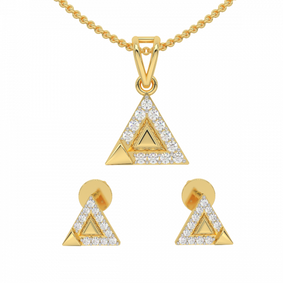 Treat Trio Diamond Pendant Set
