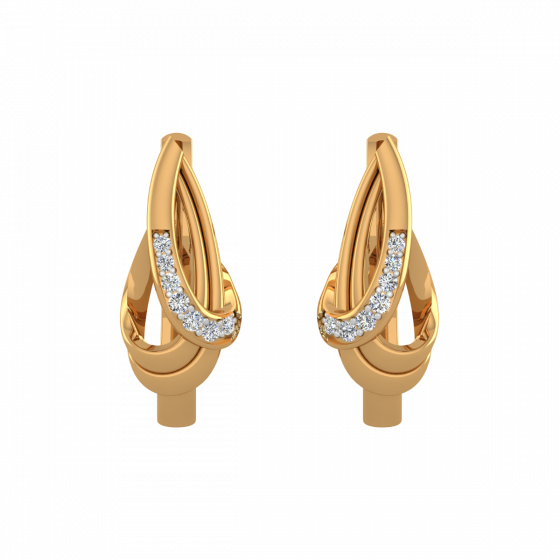 Beautiful Diamond Stud Earrings