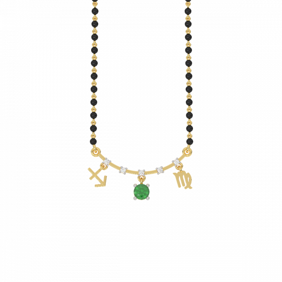 The Zodiacs Diamond Mangalsutra