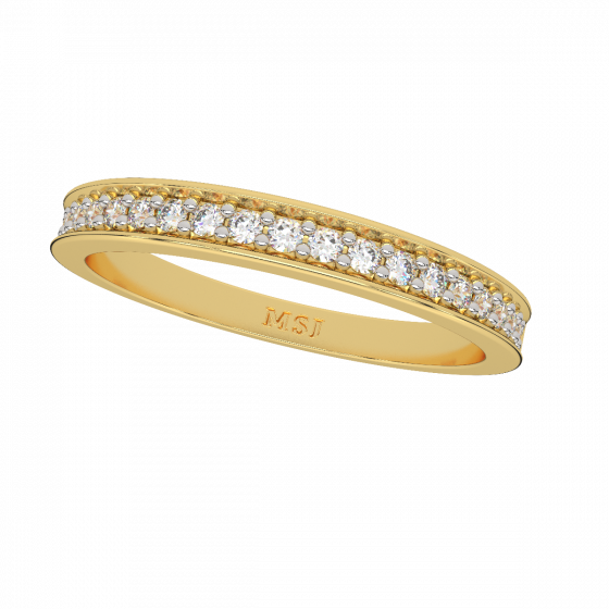 Your Dream Band Gold Diamond Ring