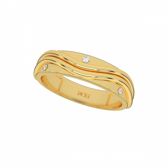 The Temptation Gold Diamond Ring