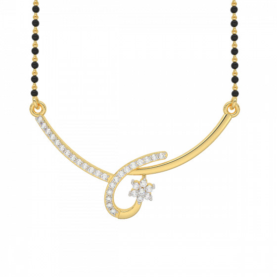 The Falling Star Mangalsutra