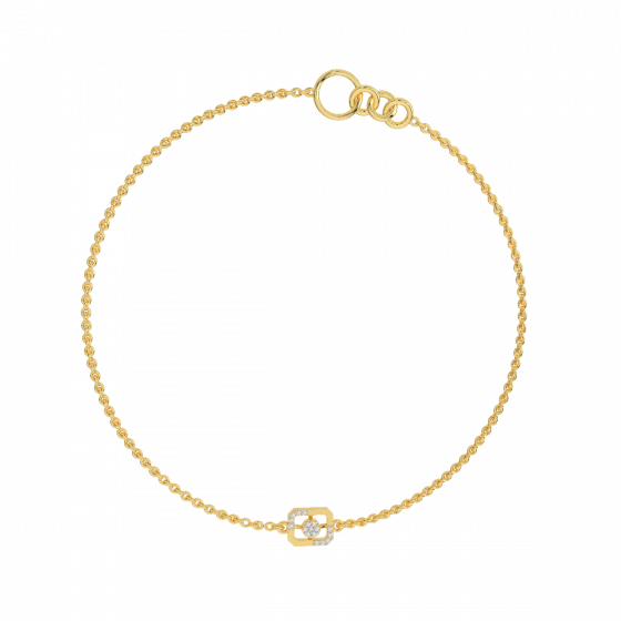 The Delicate Diamond and Gold Bracelet