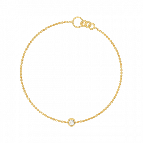 The Single Round Diamond Bracelet