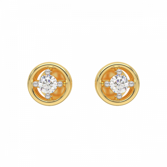 Flawless Diamond Stud Earrings