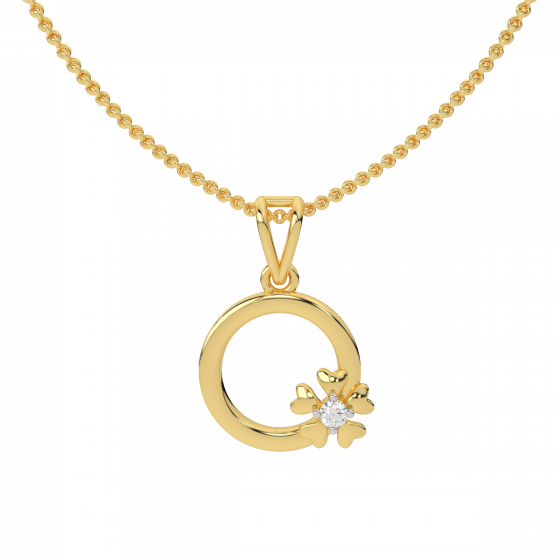 The Flower Diamond Pendant