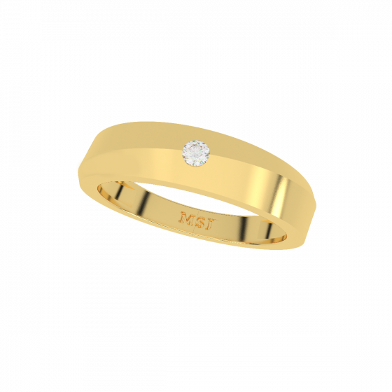 The Engagement Diamond Band of Love For Him