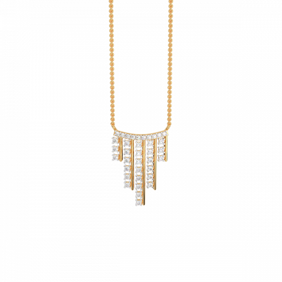 I am constantly growing - 18k Gold & Diamond Pendant