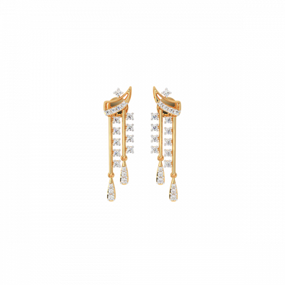 I am a catalyst for change - 18K Gold & Diamond Earrings