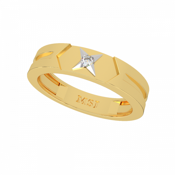 The Shining Star Diamond Band for Him