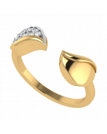 Nurture The Nature Leaf Diamond Ring