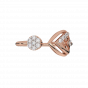 Christmas Moon Star Ring in Gold and Diamond