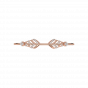 Diamond and Gold Christmas Tree Bracelet