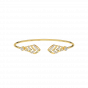 Diamond and Gold Christmas Tree Bracelet