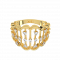 Rhythm Divine Gold Diamond Ring