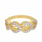 The Style Suave Gold Diamond Ring