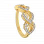 The Style Suave Gold Diamond Ring