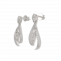 The Natural Essence Gold Diamond Earrings