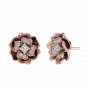 The Floral Fashion Diamond Pendant Set