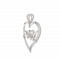 Get It Customized Couple Initials Gold Diamond Pendant