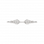 Diamond and Gold Christmas Tree Bracelet