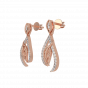 The Natural Essence Gold Diamond Earrings