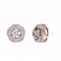The Floral Whirl Diamond Pendant Set
