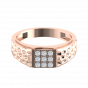 The Hammer Men`s Nine Diamond Ring