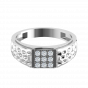 The Hammer Men`s Nine Diamond Ring