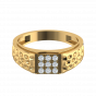 The Hammer Men`s Nine Diamond Ring