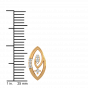 Golden Eyes Diamond Stud Earrings