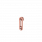 The Long Loop Gold Diamond Pendant
