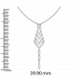 Diamond and Gold Christmas Tree Pendant