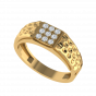 The Hammer Men`s Nine Diamond Ring