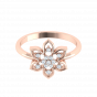 Spring In Everything Floral Diamond Ring