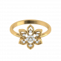 Spring In Everything Floral Diamond Ring