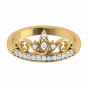 Crown Yourself Designer Diamond Ring