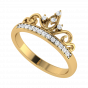 Crown Yourself Designer Diamond Ring