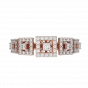 The Squares Encase Gold Diamond Ring