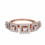 The Squares Encase Gold Diamond Ring