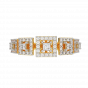 The Squares Encase Gold Diamond Ring