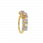 The Squares Encase Gold Diamond Ring
