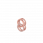 The Venn Gold Diamond Pendant