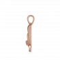 Like A Heartbeat Gold Diamond Heart Pendant