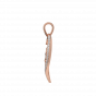 Get It Customized Couple Initials Gold Diamond Pendant
