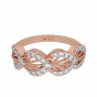 The Style Suave Gold Diamond Ring