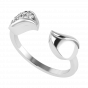 Nurture The Nature Leaf Diamond Ring