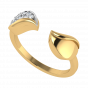Nurture The Nature Leaf Diamond Ring