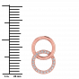 The Venn Gold Diamond Pendant